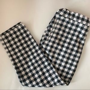 Joe Fresh Gingham Cropped Pull-on Pants